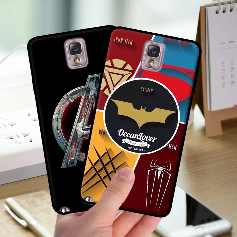 Чехол mosirui для samsung galaxy note3 N9000 силиконовый чехол мягкий телефона Marvel Comics Spider |