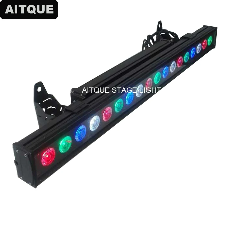 Светодиодная лента rgb 110 в 18x10 Вт rgbw pixel dmx 10 светодиодная линейная настенная