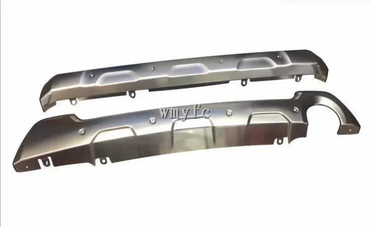 Для Subaru Forester SK из нержавеющей стали передний и задний бампер Противоскользящий протектор Защитная панель отделка автомобильный стиль