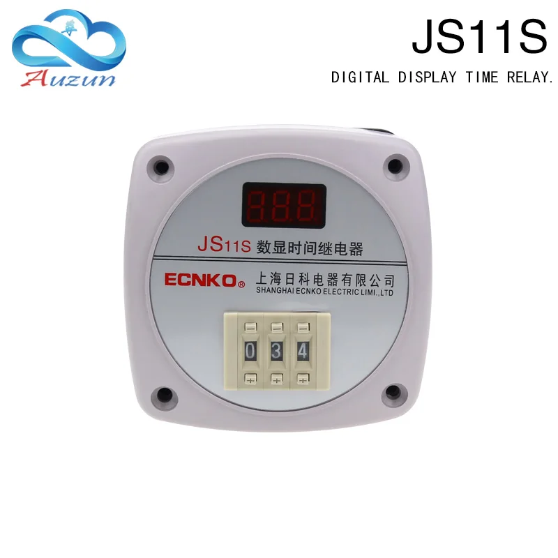 Реле времени цифрового дисплея JS11S 0,01 s-999 h имеет три регулировки: 220v 380v 24v 36v 110 v.