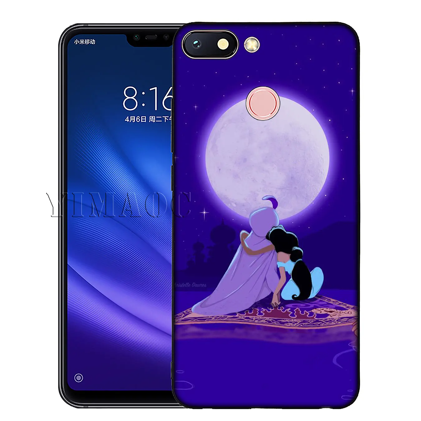 YIMAOC мультфильм Aladdin Мягкий силиконовый чехол для телефона Xiaomi Mi 10 9 9T CC9 CC9E 8 SE A3 Pro A1