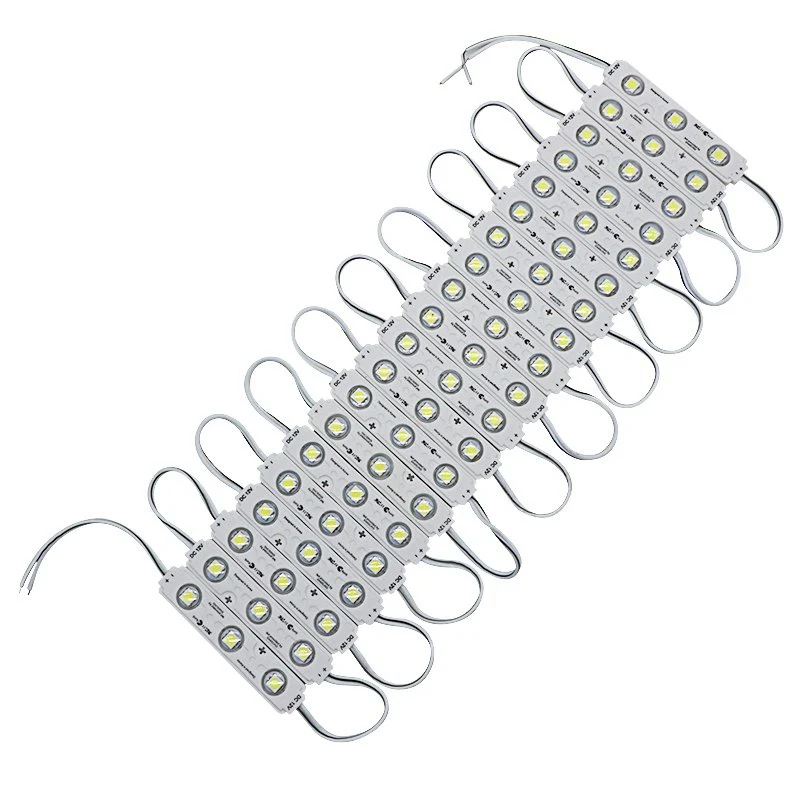 SZYOUMY впрыскиваемый светодиодный модуль с объективом 5050 SMD 3 led алюминиевая