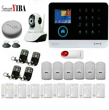 SmartYIBA 2G wifi GSM Беспроводная система охранной сигнализации для дома и бизнеса 2 4