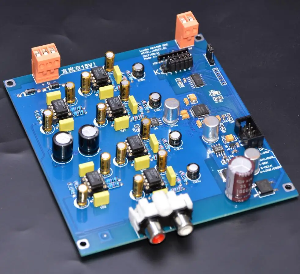 1 шт. декодер AK4490EQ DAC официальная стандартная схема! I2S DSD комплект для сборки плата