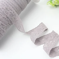 1 25mm 10 yards elastic lace trim ribbon embroidered lace fabric elastic ribbon for sewing