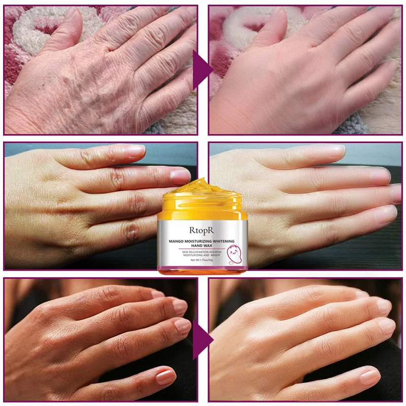 

Hot Mangoes Exfoliating Membrane Anti-Aging Moisturizing Hand Cream Repair Calluses Film Hand Skin Cream wyt77
