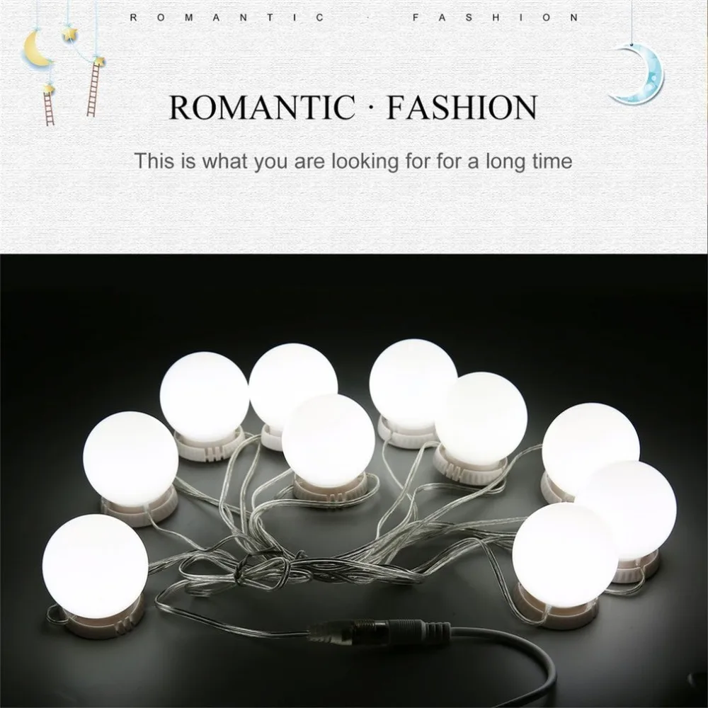 Косметическое зеркало тщеславие светодиодные лампочки комплект USB порт для