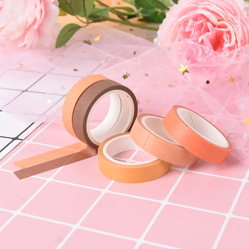 4 рулона/набор бумажная лента для скрапбукинга | Обустройство дома