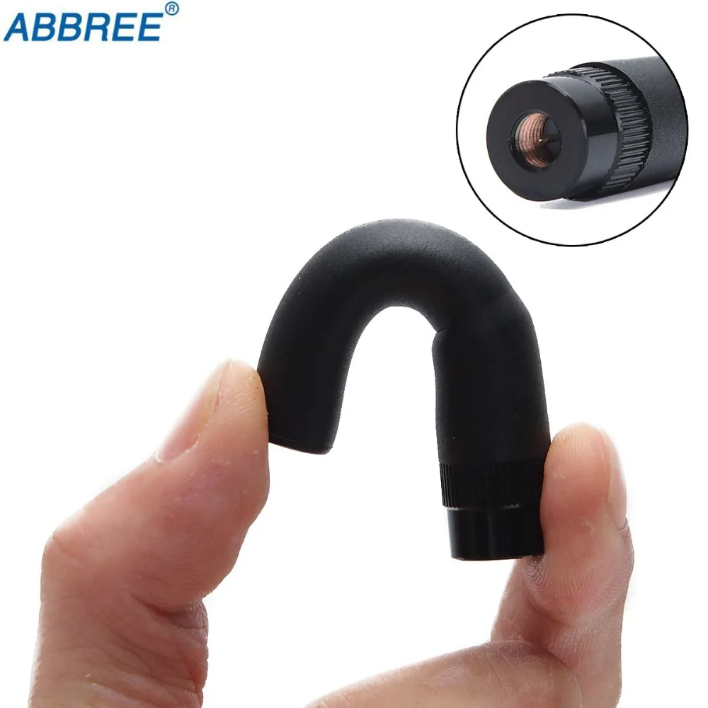 2 шт. Abbree ST20 Mini SMA Male VHF UHF Двухдиапазонная мягкая антенна для Yaesu ST 20 TYT VX 6R Walkie Talkie