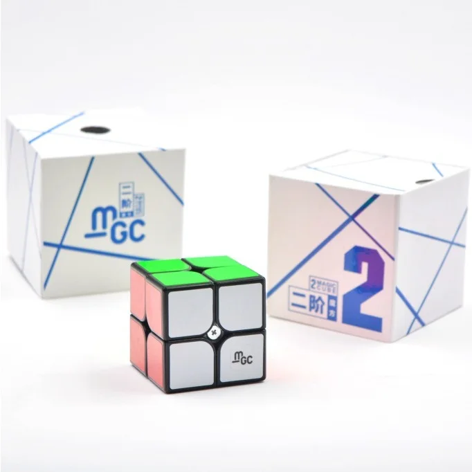 Лидер продаж оригинальный Yj Yongjun MGC M 3x3x3 2x2x2 Магнитный 2x2 MGC3 II V2 3x3 скоростной