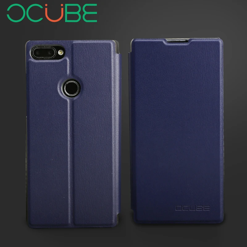 Роскошный кожаный чехол ocube Vernee Mix 2, Специальный защитный флип-чехол с подставкой из искусственной кожи для Vernee Mix 2, 6,0 дюйма, мобильный телефон
