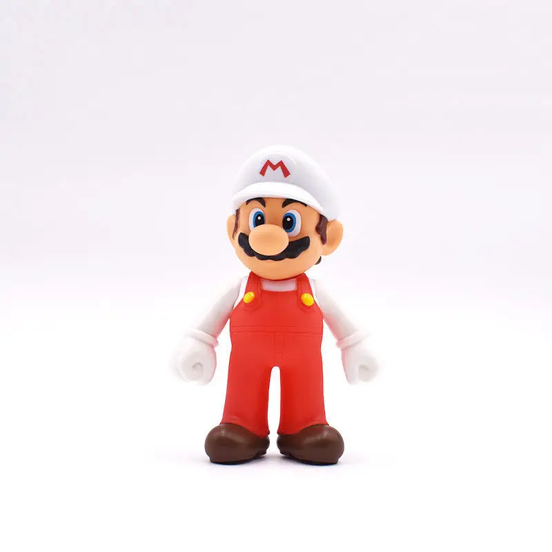 13 см 3 pz/Набор Super Mario Bros Луиджи Марио Йоши ПВХ фигурка Giocattoli di Trasporto Sh Аниме Фигурка