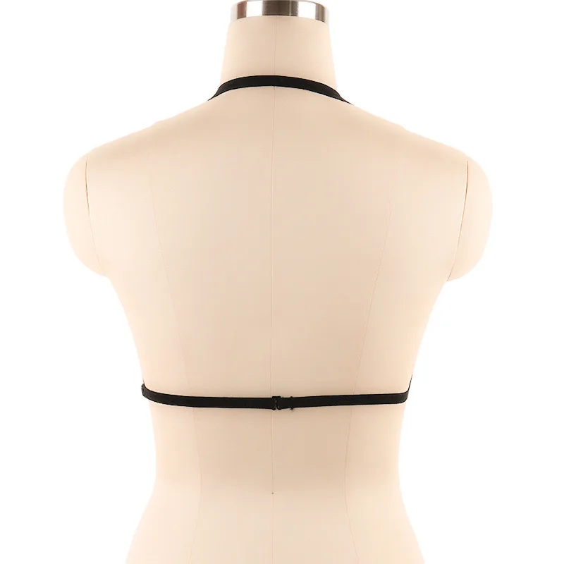 La MaxPa готические пикантные Топы женские полые эластичная клетка бюстгальтер