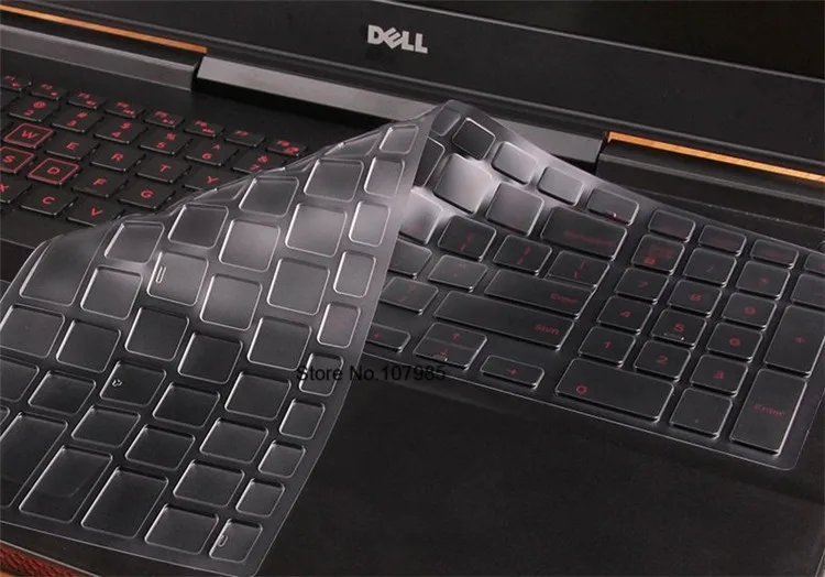 Ультратонкий защитный чехол для клавиатуры из ТПУ Dell Inspiron 15MR 4648L/S Latitude E3550 15U 5558 15R