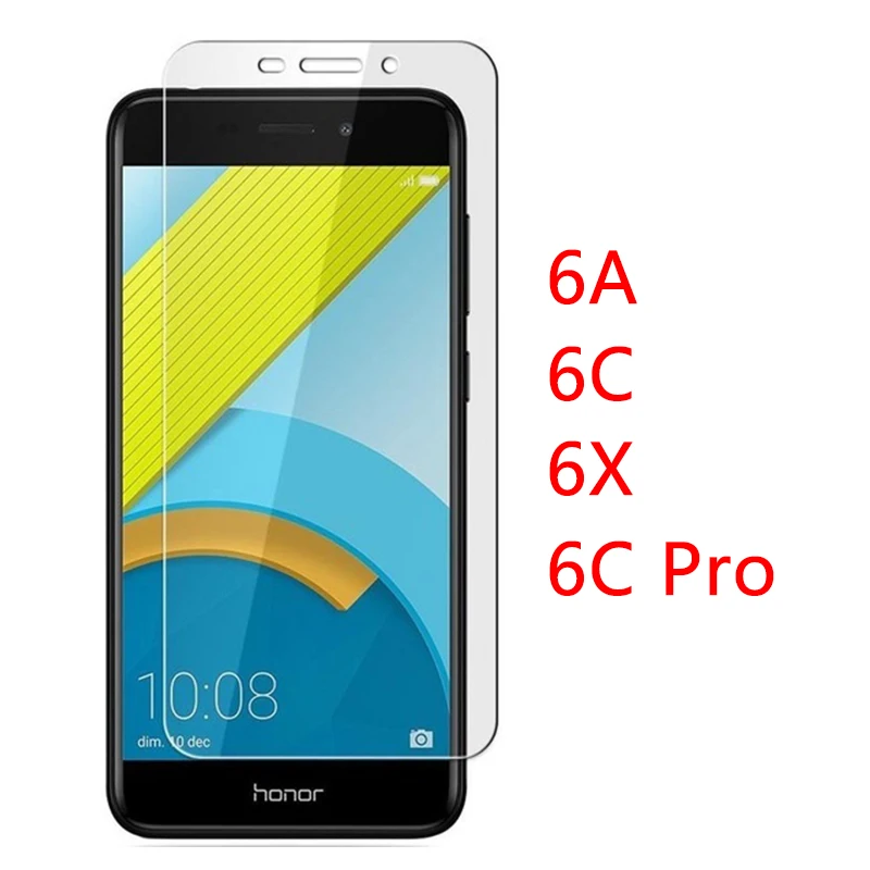 Защитный стеклянный чехол для Huawei Honor 6a 6x 6c Pro закаленное стекло на Huavei Huawe Honor6x Honor6c