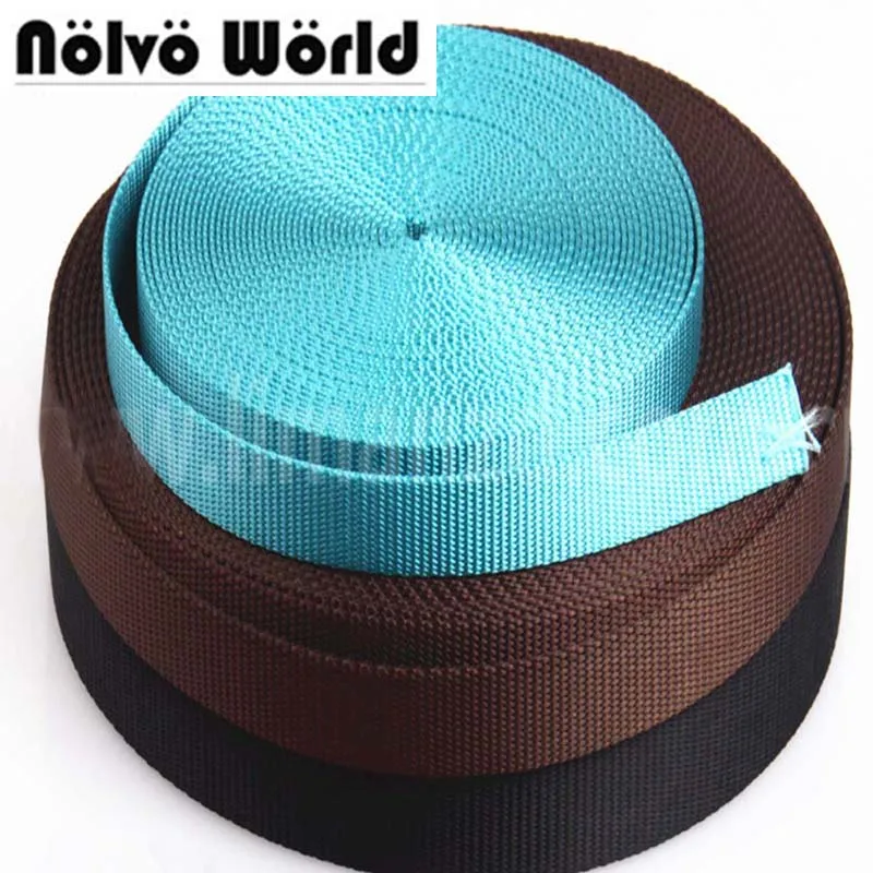 

10 yards 20mm 3/4 inch 1.9mm weaving tape for DIY bag strap,polypropylene waist belt,packed belt,backpack strap,seat belt