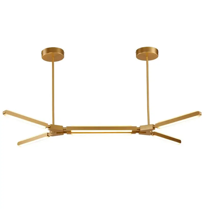 Подвесная люстра Pelle Pris светодиодная из сплава летучей мыши в итальянском стиле с