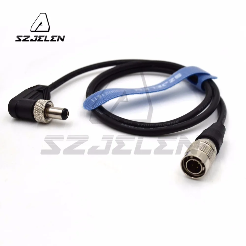 SZJELEN Hirose 4 pin 12V Выходная мощность в DC5.5/2 1 замок DC2.1 для видео устройств E5/E7 кабель