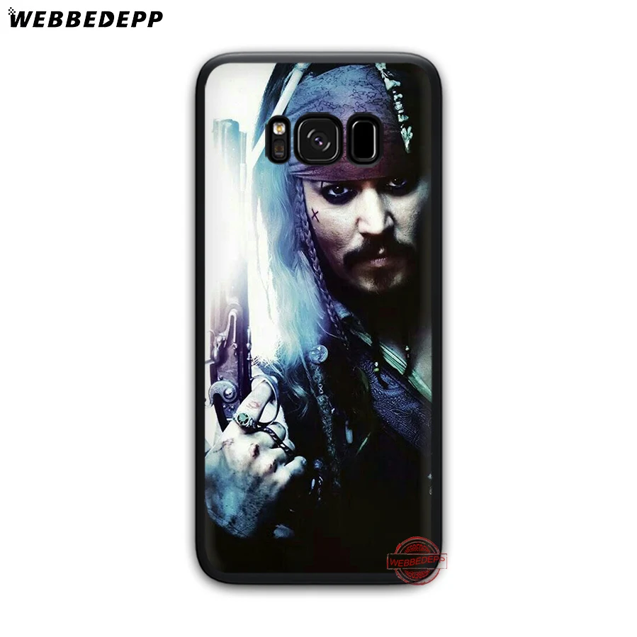 WEBBEDEPP мягкий чехол с капитаном Карибского моря Джеком Спарроу для Samsung A6 A7 A8 A9 J6 2018