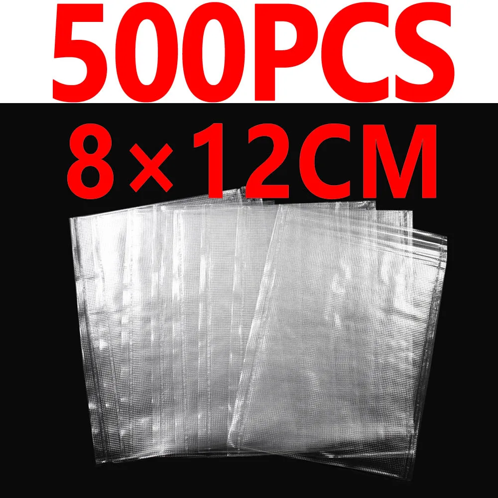 8x12cm 500PCS JIGEECARP 500 шт. PVA сумки для ловли карпа быстро растворимые неостатки крупный промысел снасти карпы приманки сумки 5x10 7x10 7x15 8x12 - Цвет: 8x12cm 500PCS