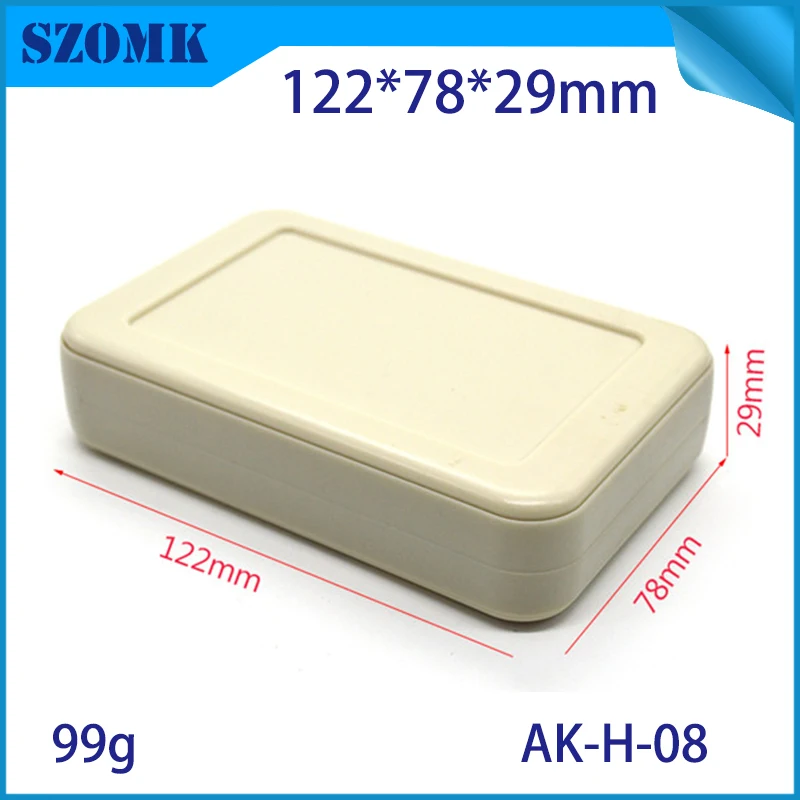 

10 шт., пластиковый корпус для электронных устройств, 122 х7х29 мм