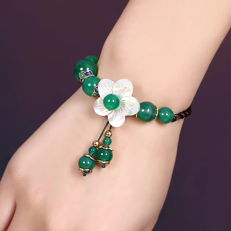 Можно выбрать размер браслеты с орнаментами ручной работы зеленые украшения