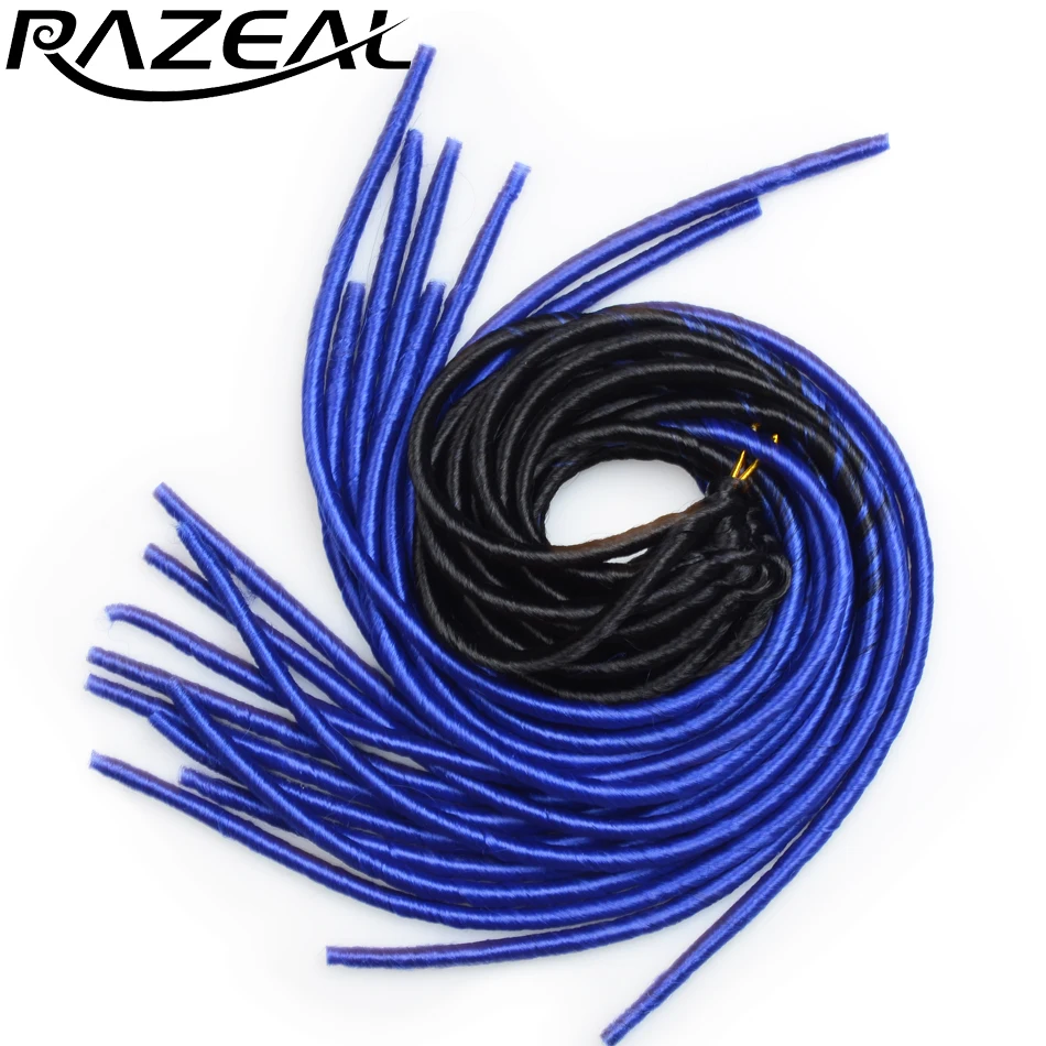 5 шт. косички из синтетических косичек 20 дюймов для расширения замков |