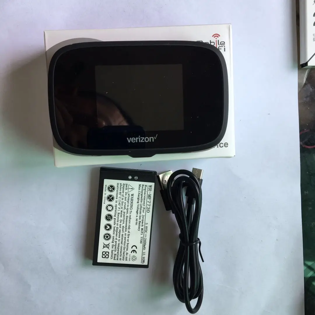 Старый и использованный Мобильный маршрутизатор Novatel MiFi 7730L Verizon Jetpack MiFi7730L LTE CAT9 450