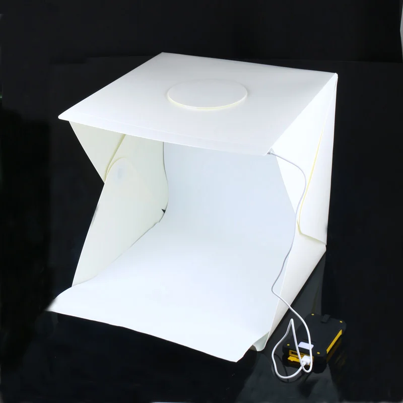 Бокс для фотостудии 40x40x40 см фон фотосъемки встроенный светильник тбокс