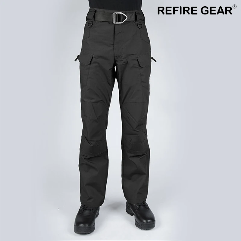 Мужские камуфляжные брюки ReFire Gear многофункциональные тактические для активного