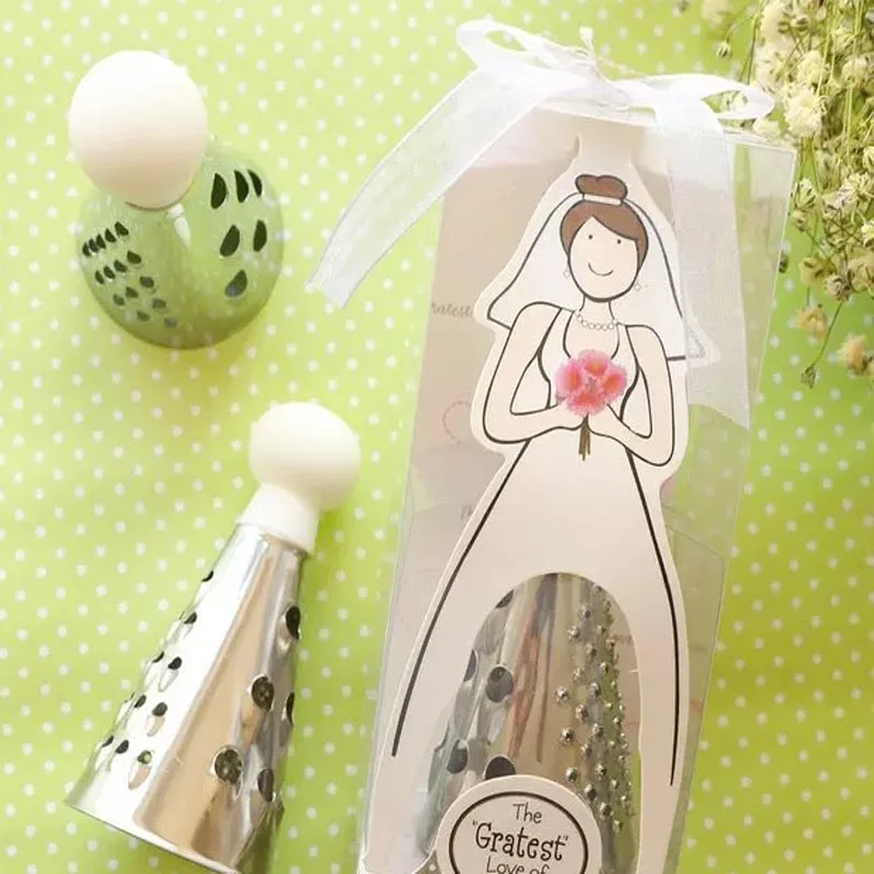 24 шт./заказ металла оптовая продажа терка для сыра baby shower Подарки Свадебные