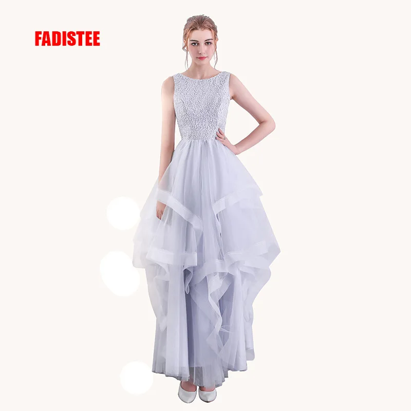 FADISTEE Новое поступление элегантные вечерние платья кружевное длинное платье