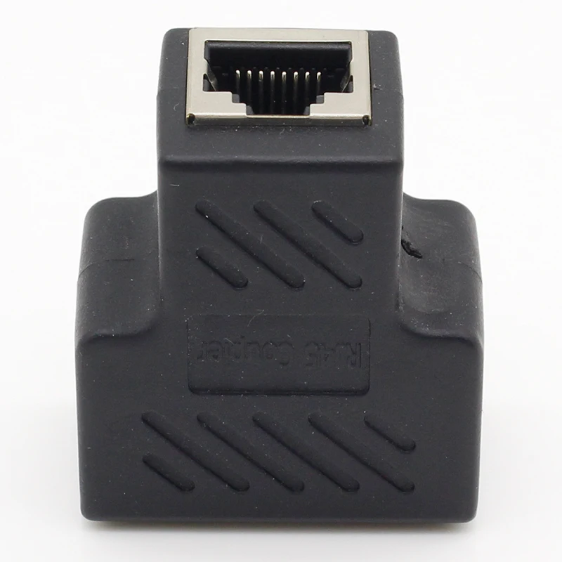 1 шт. 1-2 способа RJ45 LAN Ethernet сетевой кабель женский сетевой адаптер разъём разветвитель