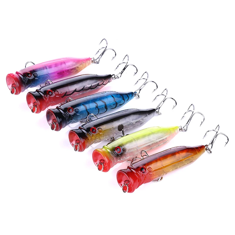 

Wobbler Fishing lure With 6# hooks 7.2cm floating crankbait artificial bait poper pesca carp pike
