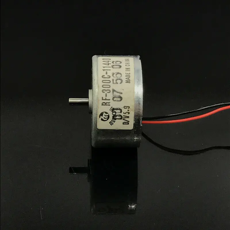 Mabuchi RF 300C 11440 D/V 5 9 микро 24 мм круглый тонкий Шпиндельный двигатель мини Солнечный