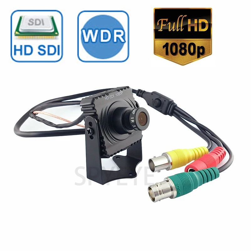 Мини HD SDI 1080P CCTV камера видеонаблюдения 2.1MP CMOS Full дешевая мини Hd s с 3Mp корейским