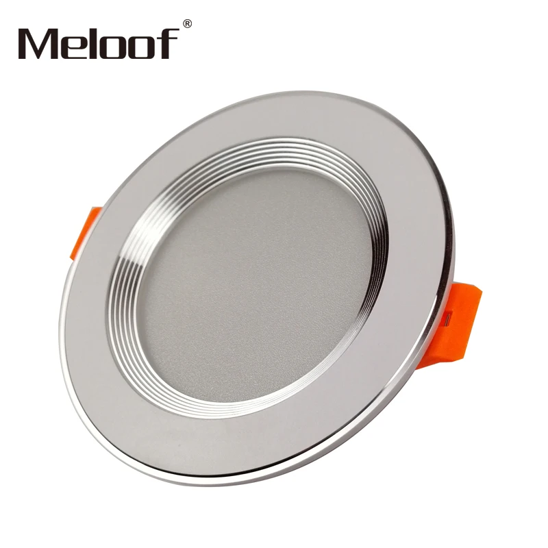 10 шт./лот Новый светодиодный светильник 220В 230В LED точечное освещение Встраиваемая