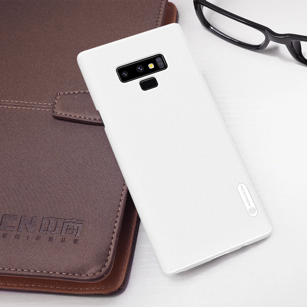 Для samsung Galaxy Note 9 чехол Nillkin матовый щит твердый пластиковый чехол на заднюю панель чехол для samsung Note 9 с подарком