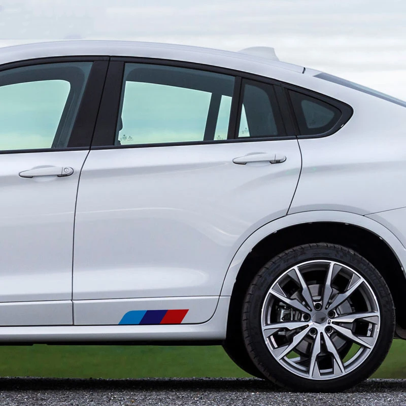 SRXTZM багажник автомобиля и наклейки на автомобиль сбоку юбка для Bmw E90 E46 F30 F10 F07 F34 X3