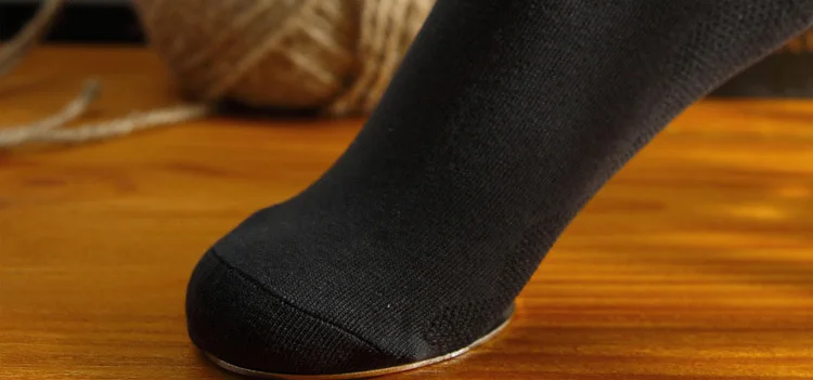 Зимние носки мужские классические одноцветные Длинные повседневные массажные