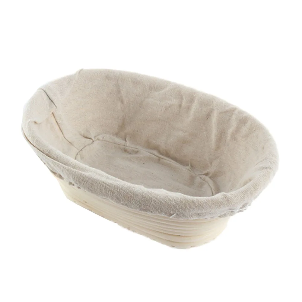 size 28 14 8 Oval Dough Banneton Brotform Dougn Rattan Bread Proofing Proving Baskets 3 Sizes - Цвет: size 28 14 8