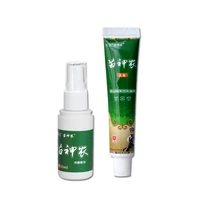 15g30ml herbal skin cream skin psoriasis spray ointment set eczema dermatitis prutitus treatment skin herpes corn spray cream