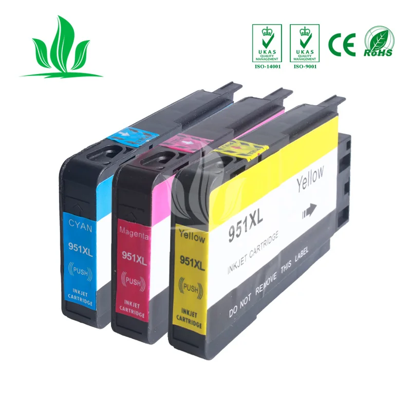 3 X совместимый 950 951 чернильный картридж XL Замена для hp Officejet Pro 8100 ePrinter 8600 Plus Printer