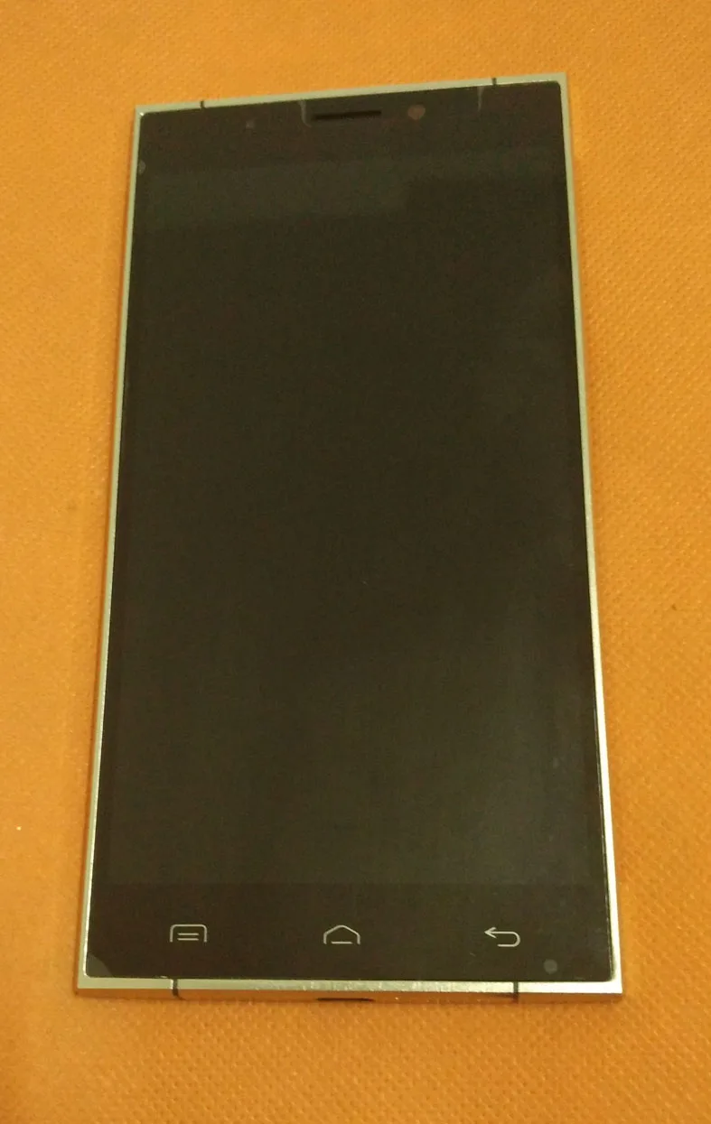 Б/у Оригинальный ЖК-экран + сенсорный экран рамка для Doogee F5 4G LTE 5 &quotMTK6753