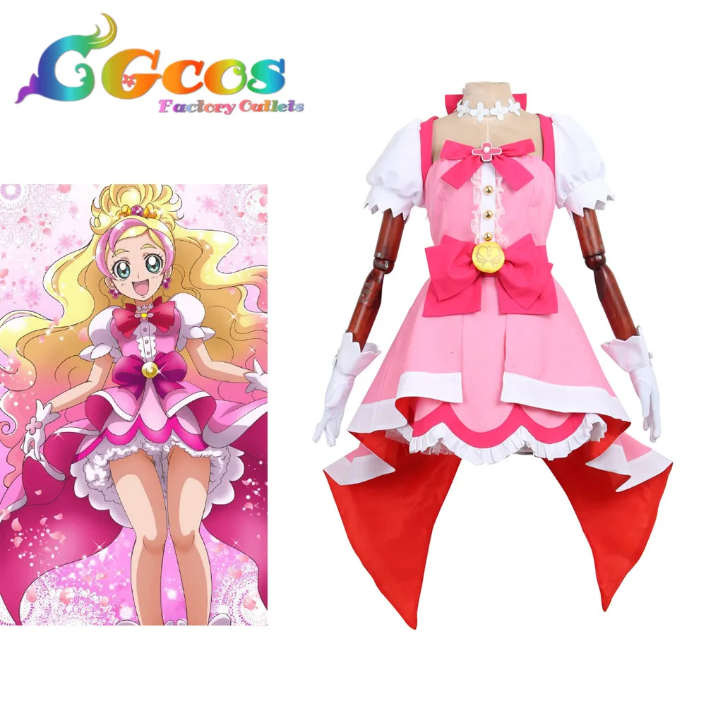 CGCOS Бесплатная доставка Косплей Костюм Go! Принцесса PreCure Haruka Haruno новый в наличии