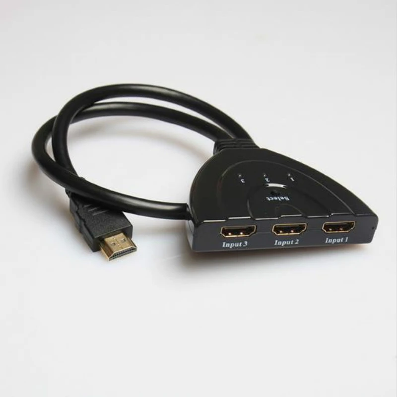 1.4b 4K * 2K 1080P совместимому с HDMI переключатель 3 в 1 из Порты и разъёмы концентратор Mini