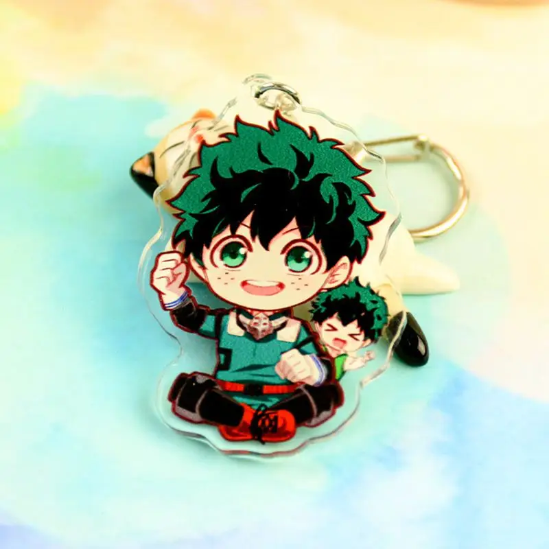 Мой герой Академия боку нет героев Todoroki Shoto фигурка мидория брелок bakugou katsuki