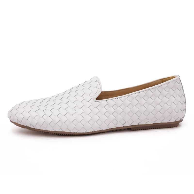 Men's Loafer Shoes Genuine Leather Casual Drive Knitted Breathable Rubber Sole 2019 New Pop Style | Обувь