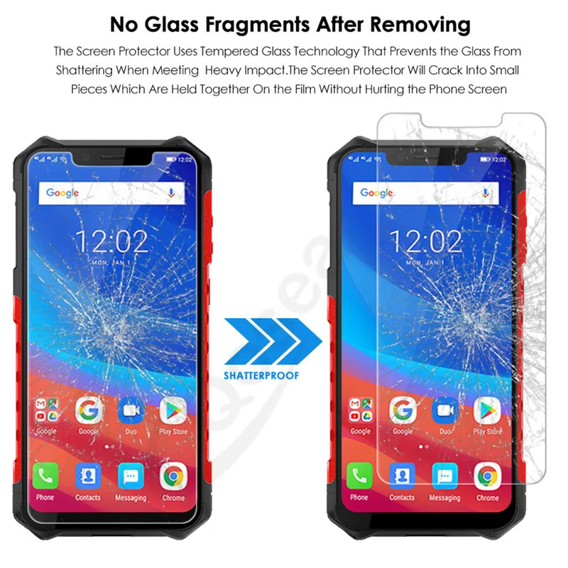 2 шт. Защитная пленка для экрана телефона Ulefone Armor 6 2 3 3T из закаленного стекла 9H ультратонкая Защитная пленка для Ulefone Armor 2 3 glass