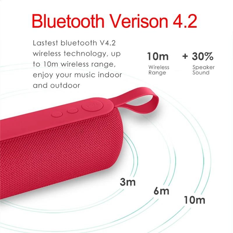 Музыкальный сабвуфер мини-динамик с поддержкой TF-карты Bluetooth уличный динамик